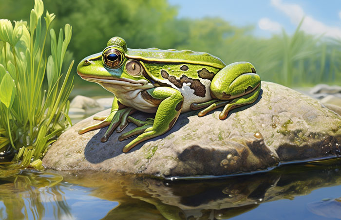 Capture Frogs Using A Net