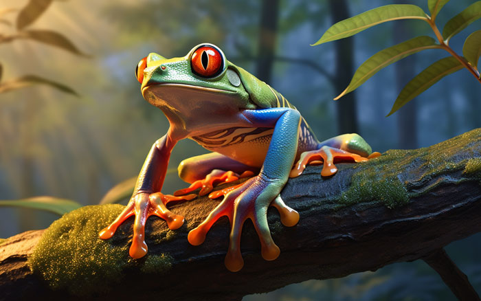 Frogs Live Trees