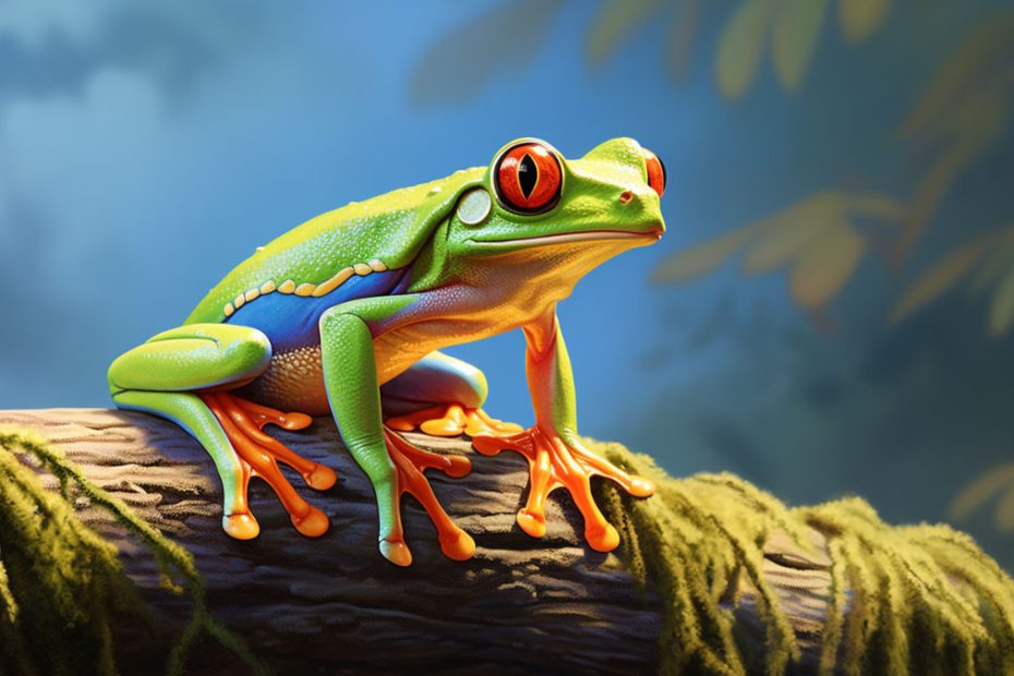 How Do Frogs Move with Their Long Legs?