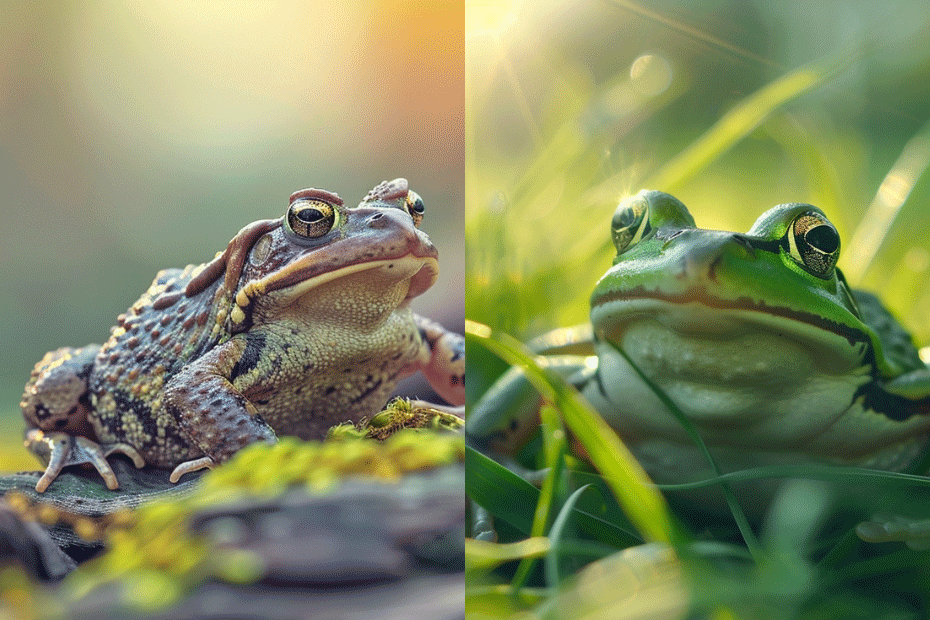 Toad Eggs vs Frog Eggs