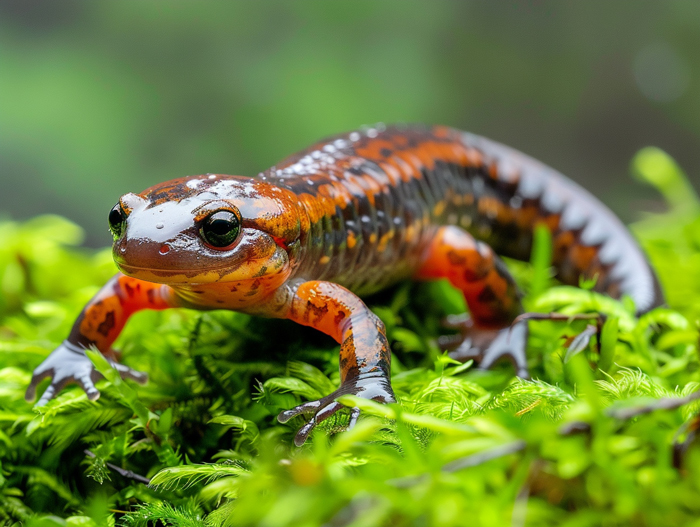 Claws on Salamanders