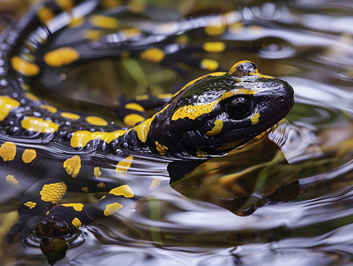 Factors Affecting Salamanders' Swimming