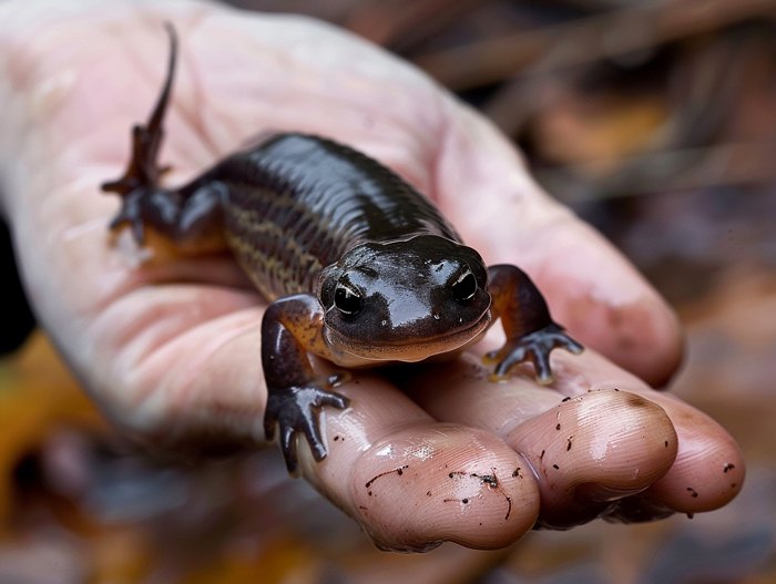 Feeding Habits of Baby Salamanders