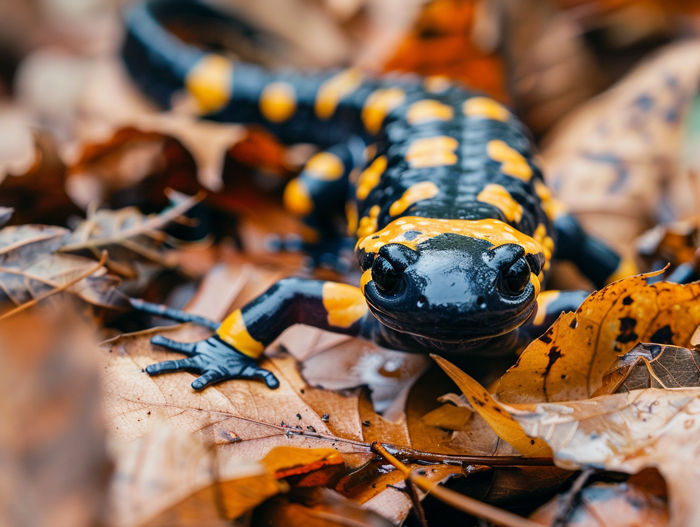 Habitat and Salamander Feeding Behavior