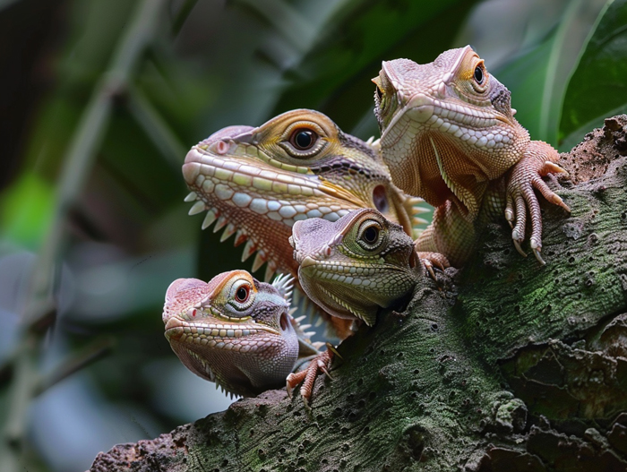 Key Contrasts Between Salamanders and Lizards