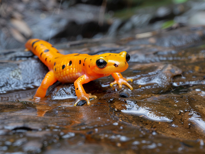 Types of Orange Salamanders